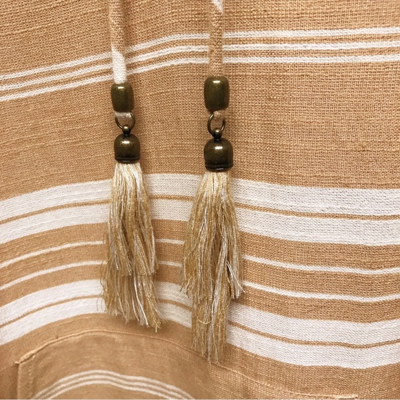 Zimmermann Tan and White Striped Swim Coverup - Picture 7 of 14